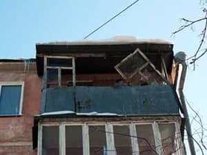 Демонтаж балкона в Москве